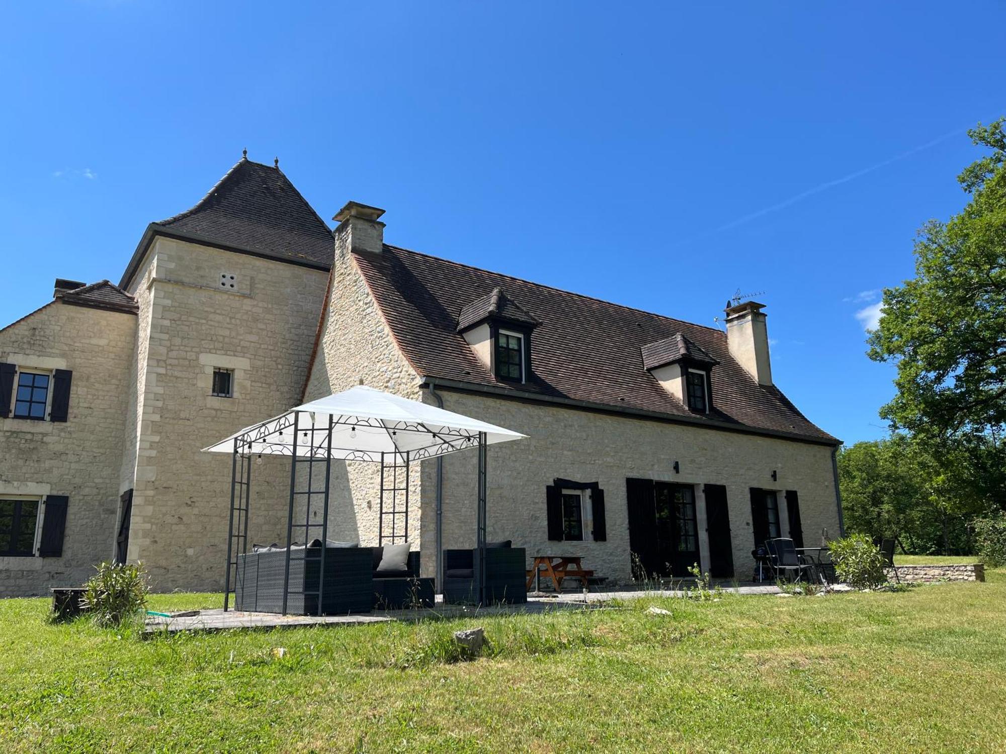 Domainerossignol Acacia Villa Gourdon-en-quercy Bagian luar foto